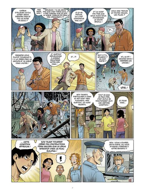 Aperçu de l'album Les Omniscients tome 3 - Le berceau