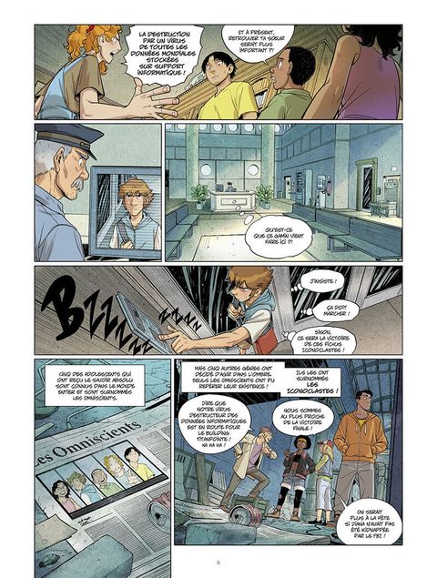 Aperçu de l'album Les Omniscients tome 3 - Le berceau