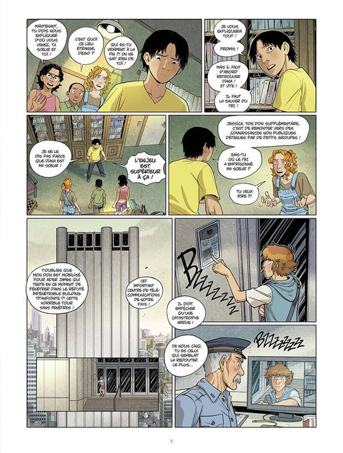 Aperçu de l'album Les Omniscients tome 3 - Le berceau