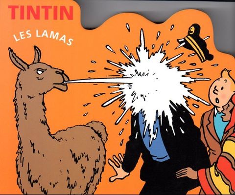 Couverture de l'album Tintin - Les lamas