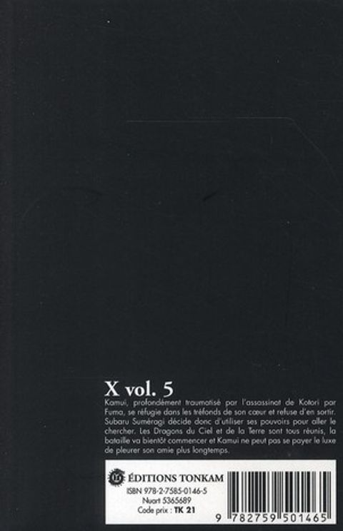 Aperçu de l'album X Volume Double tome 5
