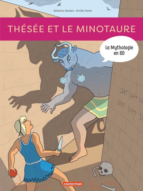 Couverture de l'album Thésée et le Minotaure