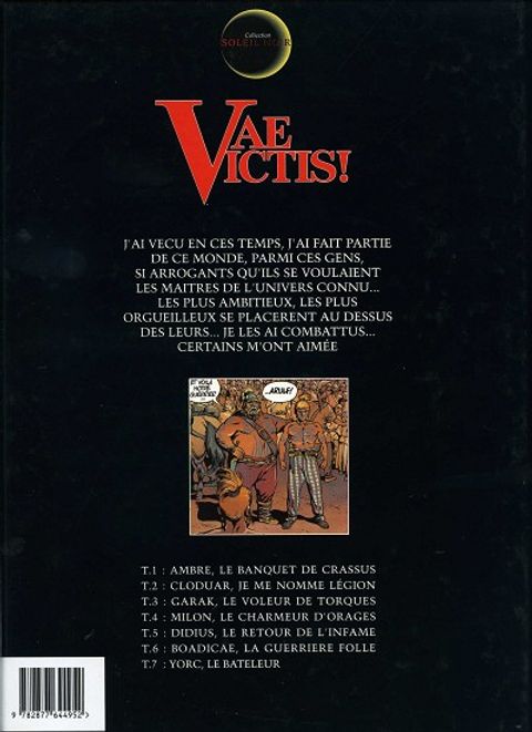 Aperçu de l'album Vae Victis tome 7 - York le Bateleur