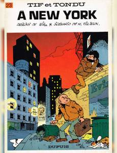 Couverture de l'album Tif et Tondu à New-York