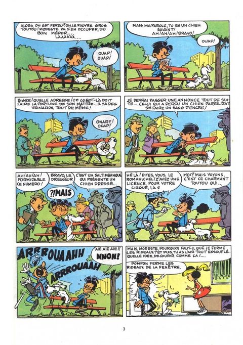 Aperçu de l'album Modeste et Pompon (Himalaya) tome 6 - Pas de panique, Pompon ! (R6)