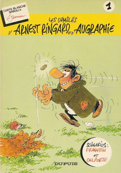 Couverture de l'album Les démêlés d'Arnest Ringard et d'Augraphie