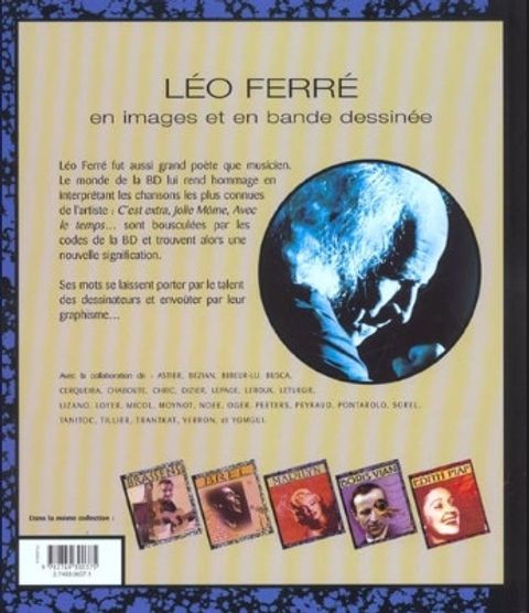 Aperçu de l'album En image et en Bande dessinée tome 5 - Leo Ferré