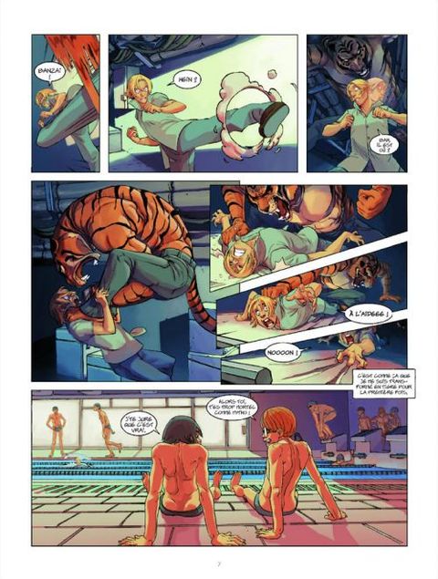 Aperçu de l'album Klaw tome 1 - Eveil