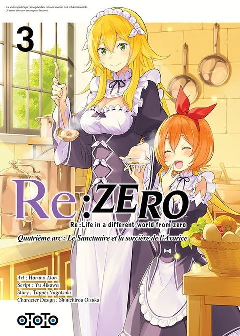 Couverture de l'album Re : Zero - Quatrième Arc