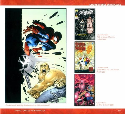 Aperçu de l'album L'Art de John Romita Jr