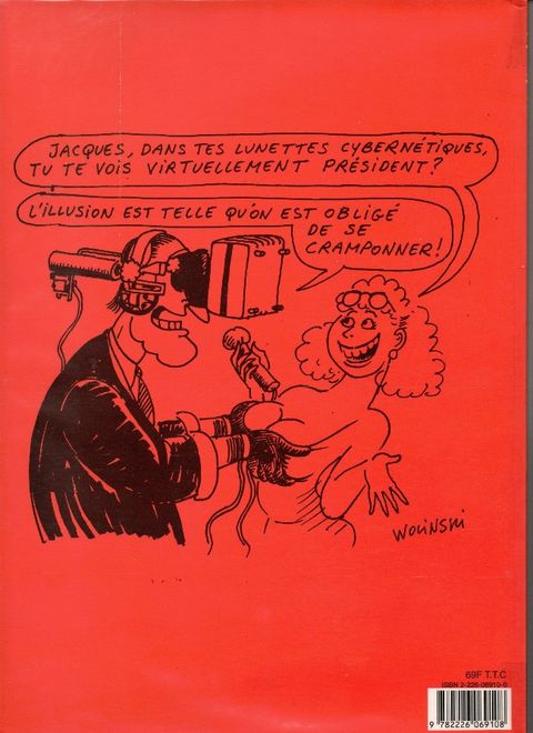 Aperçu de l'album Wolinski (One-Shot) tome 1994 - Scoopette - La nympho de l'info
