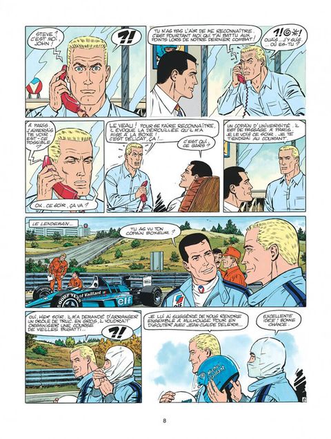 Aperçu de l'album Michel Vaillant tome 54 - L'affaire Bugatti