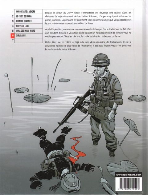 Aperçu de l'album Dallas Barr tome 6 - Sarabande