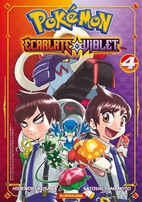 Couverture de l'album Pokémon Ecarlate et Violet