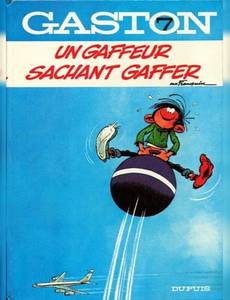 Couverture de l'album Gaston (édition 2018) - Tome 9 - Un gaffeur sachant gaffer / Edition spéciale (Indispensables 2024)
