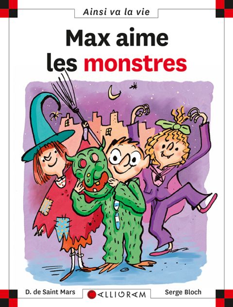 Couverture de l'album Max aime les monstres