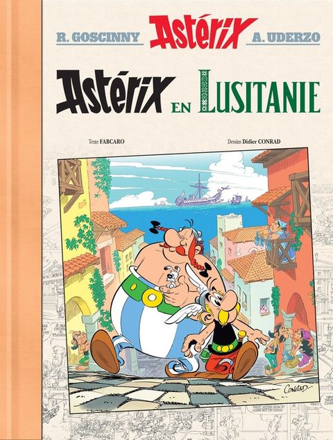 Couverture de l'album Astérix en Lusitanie
