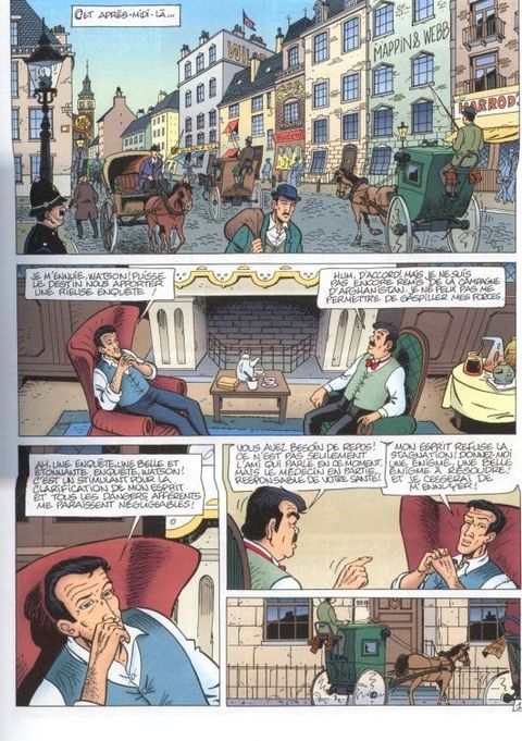 Aperçu de l'album Le Masque présente Sherlock Holmes tome 9 - Le signe de 4