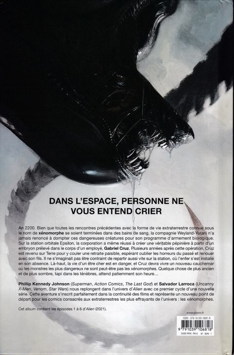 Aperçu de l'album Alien tome 1 - Les liens du sang