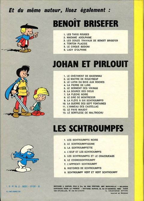 Aperçu de l'album Johan et Pirlouit tome 6 - La source des dieux