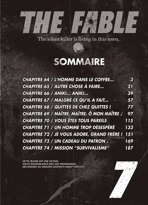 Aperçu de l'album The Fable tome 7