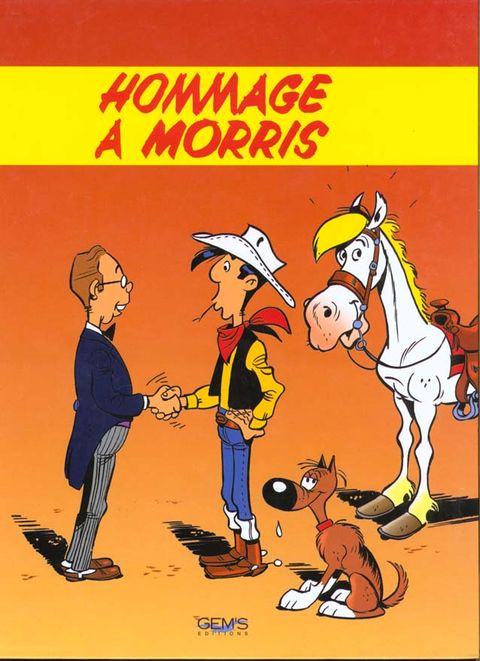 Couverture de l'album Le père de Lucky Luke / Hommage à Morris