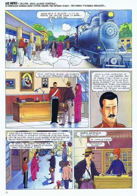 Aperçu de l'album Indiana Jones tome 4 - La cité de la foudre