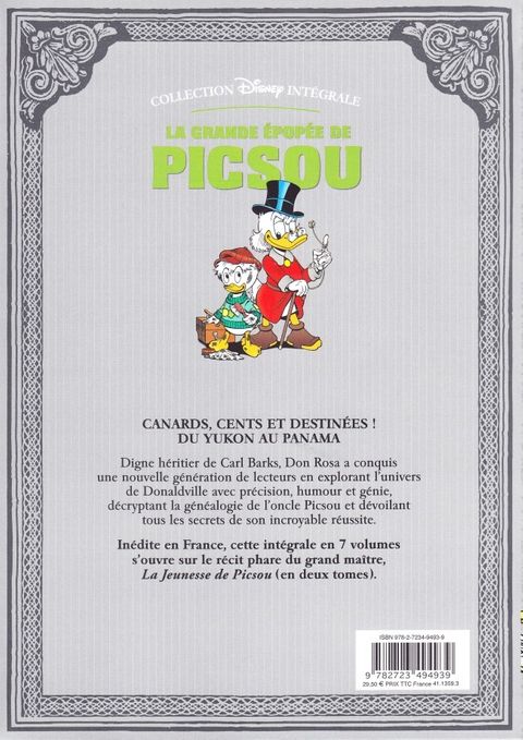 La Grande Epopée de Picsou tome 2 - La Jeunesse de Picsou