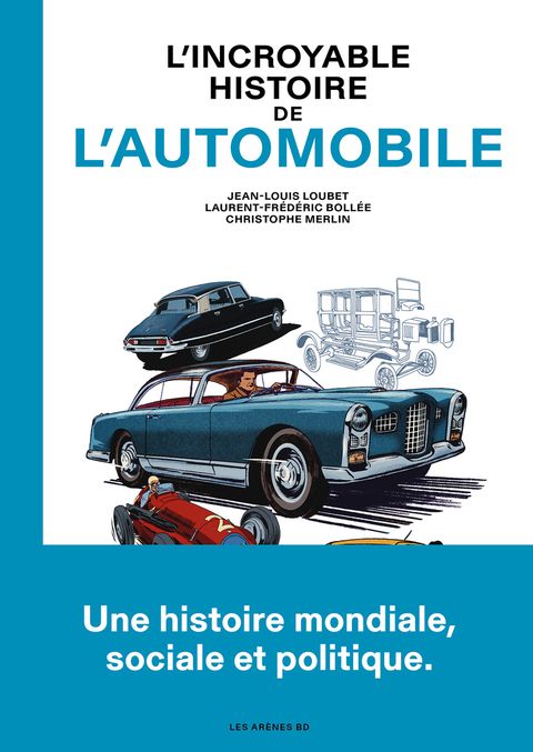 Couverture de l'album L'incroyable histoire de l'automobile 