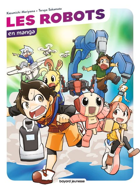 Couverture de l'album Les robots en manga