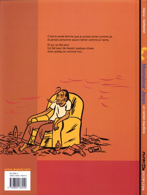 Aperçu de l'album Monsieur Jean tome 7 - Un Certain Equilibre