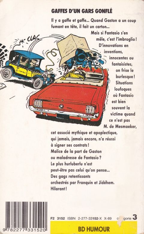 Aperçu de l'album Gaston (poche) tome 6 - Gaffes d'un gars gonflé