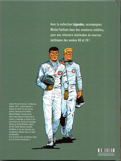 Aperçu de l'album Michel Vaillant - Légendes tome 2 - L'âme des pilotes