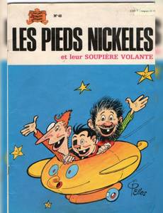 Couverture de l'album Les Pieds Nickelés et leur soupière volante