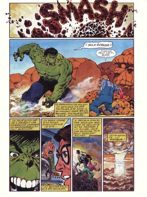 Aperçu de l'album Hulk et la chose