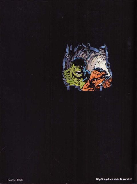 Aperçu de l'album Hulk et la chose