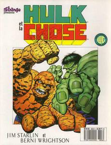 Couverture de l'album Hulk et la chose