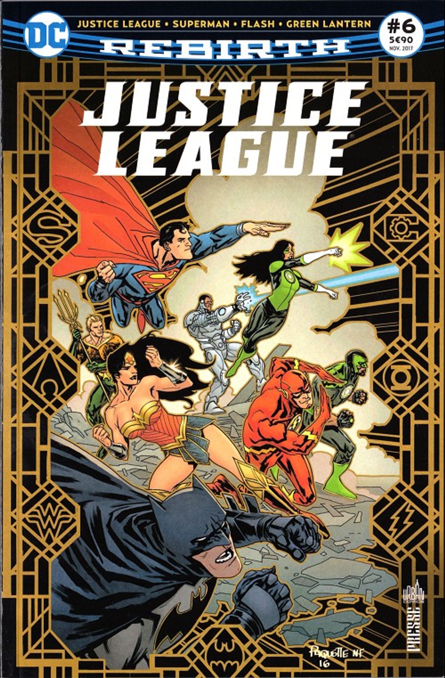 Justice League Rebirth - Urban Comics Presse tome 6 - Luthor Accusé ...