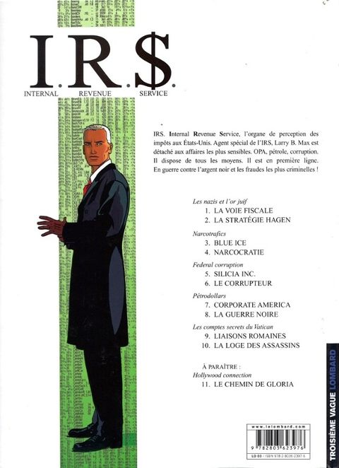 Aperçu de l'album I.R.$. tome 10 - La Loge des Assassins