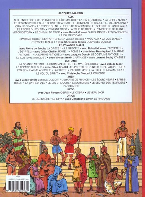 Aperçu de l'album Les voyages d'Alix tome 12 - Athènes