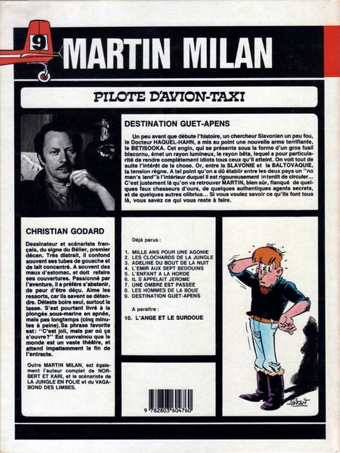 Aperçu de l'album Martin Milan (2ème Série) tome 9 - Destination Guet-Apens