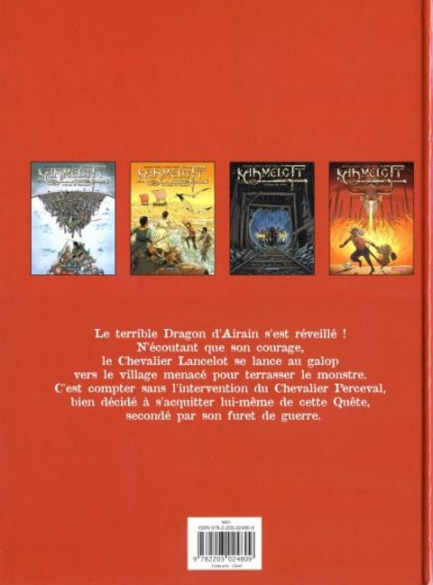 Aperçu de l'album Kaamelott tome 4 - Perceval et le Dragon d'Airain