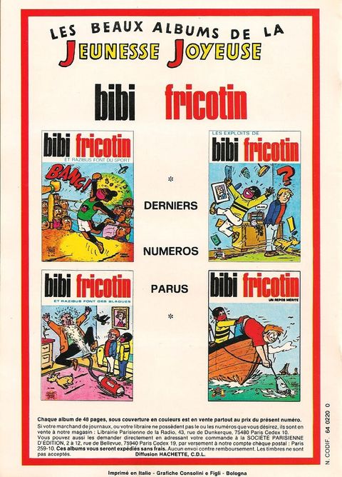 Aperçu de l'album Pieds Nickelés (Jeunesse Joyeuse) tome 42