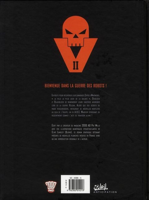 Aperçu de l'album ABC Warriors tome 2 - La Guerre Volgan