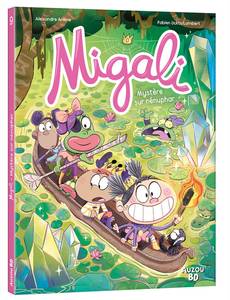 Couverture du premier album de la série Migali 