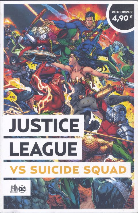 Couverture de l'album Justice League VS suicide squad