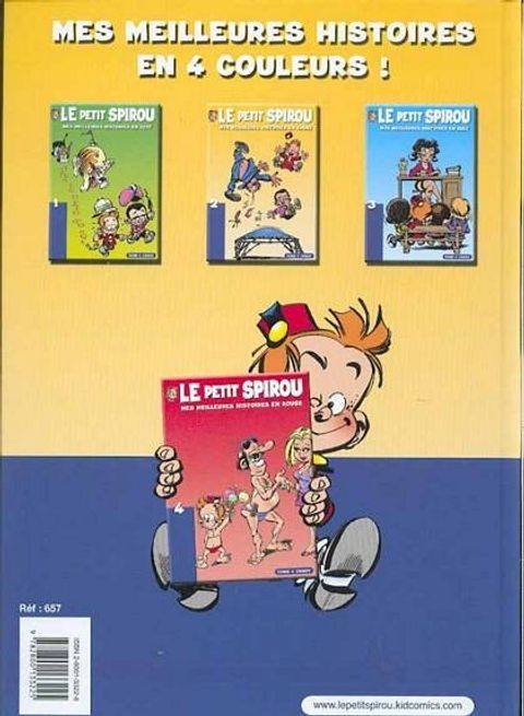 Aperçu de l'album Le Petit Spirou (HS) tome 2002 - 2 - Mes meilleures histoires en jaune (Shell)