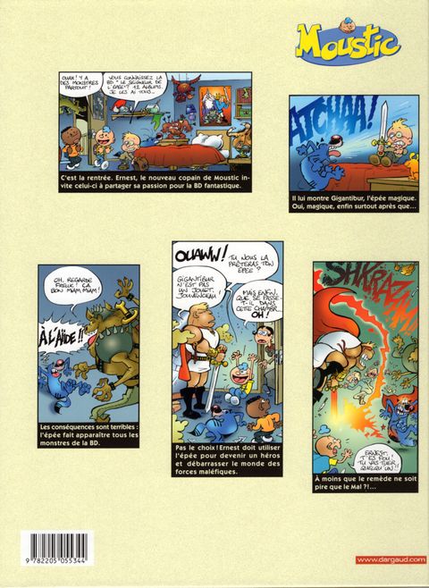 Aperçu de l'album Moustic tome 5 - Ernest le Héros