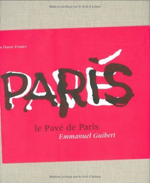 Couverture de l'album Le Pavé de Paris