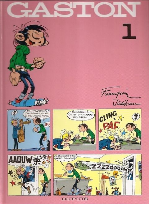 Couverture de la série Gaston (40ème Anniversaire)